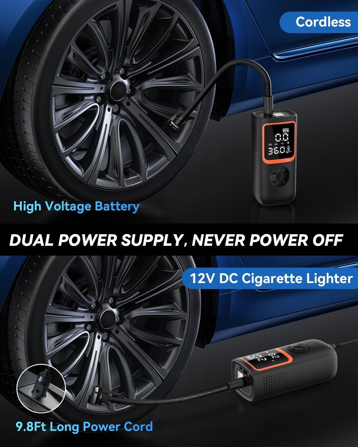 Car Tire Air Compressor