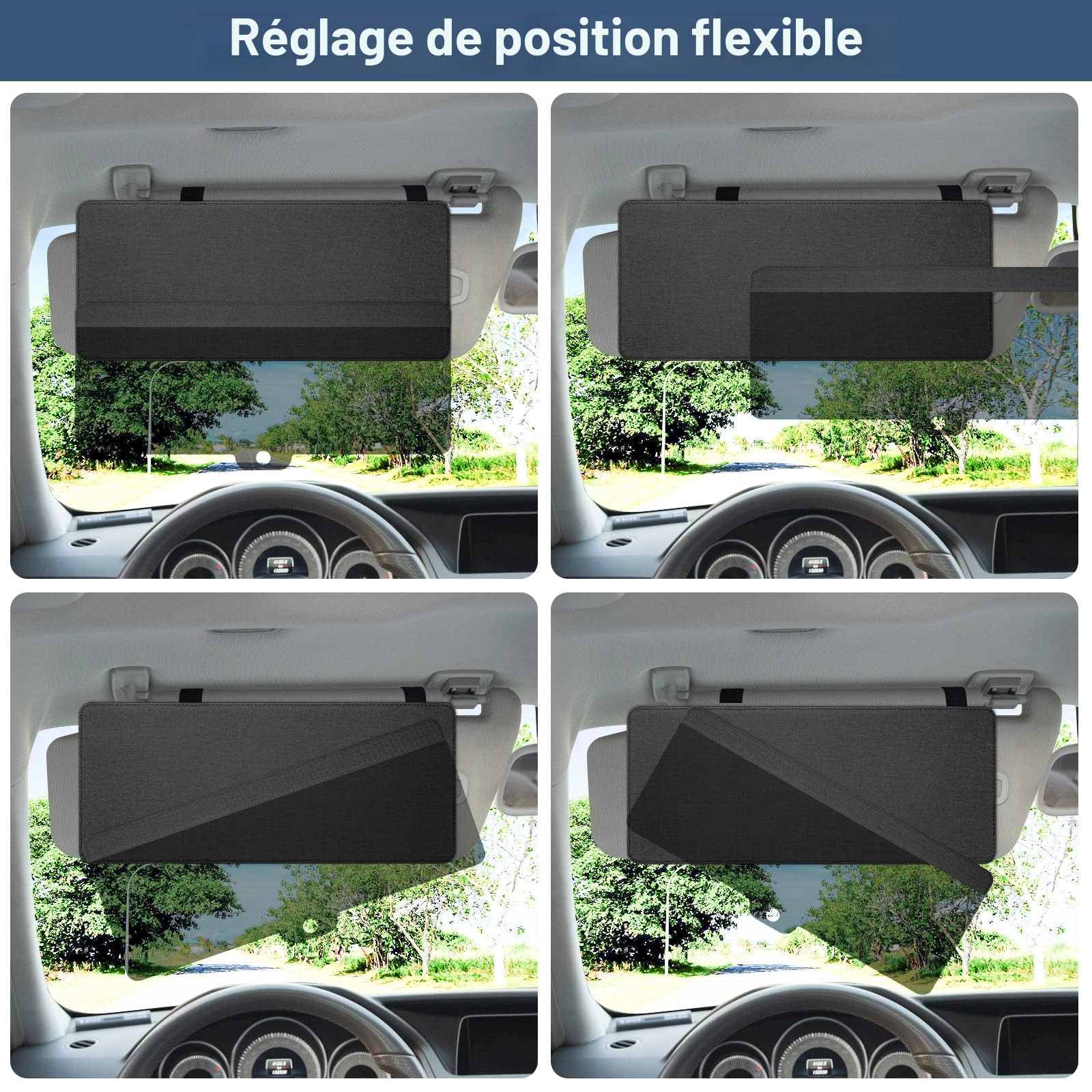 Universal Anti-Glare Car Sun Visor Extender